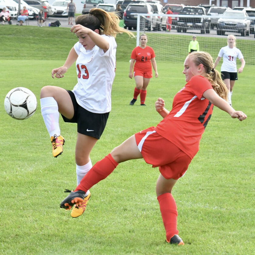 Lily Yoder Juniata Christian swats Belleville Mennonite | News, Sports, Jobs - The ...